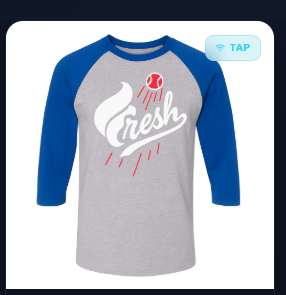 Fresh Script Tee White