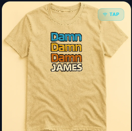 Damn Damn Damn James Tee