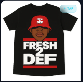 Fresh 2 Def Face Graphic Tee